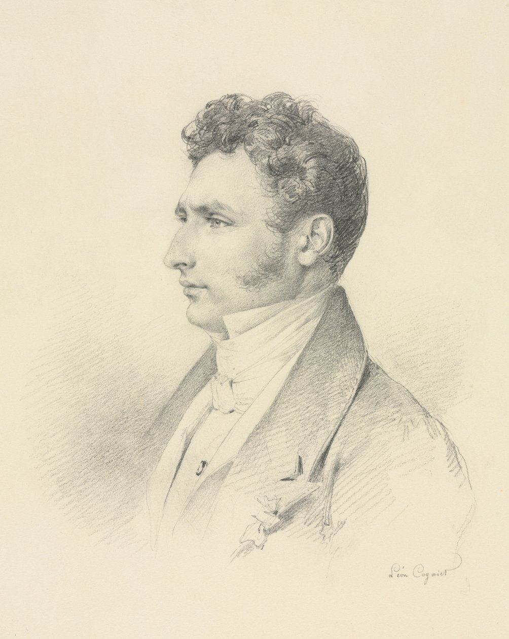 Gentlemanin muotokuva tekijältä Léon Cogniet