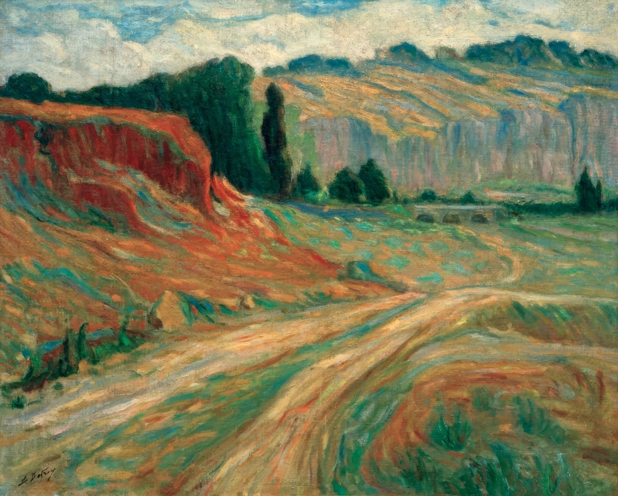 "Paysage" (Maisema) tekijältä Léon Detroy