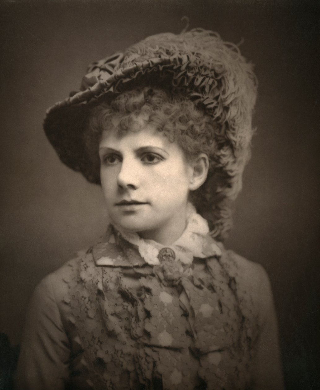 Alma Murray, brittiläinen näyttelijä, 1882. tekijältä London Stereoscopic and Photographic Co