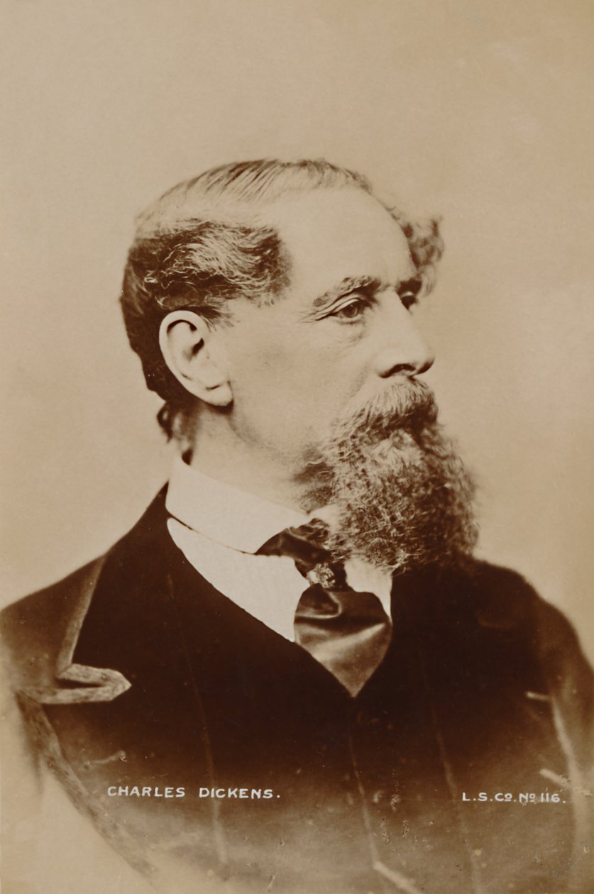 Charles Dickens, 1867. tekijältä London Stereoscopic and Photographic Co