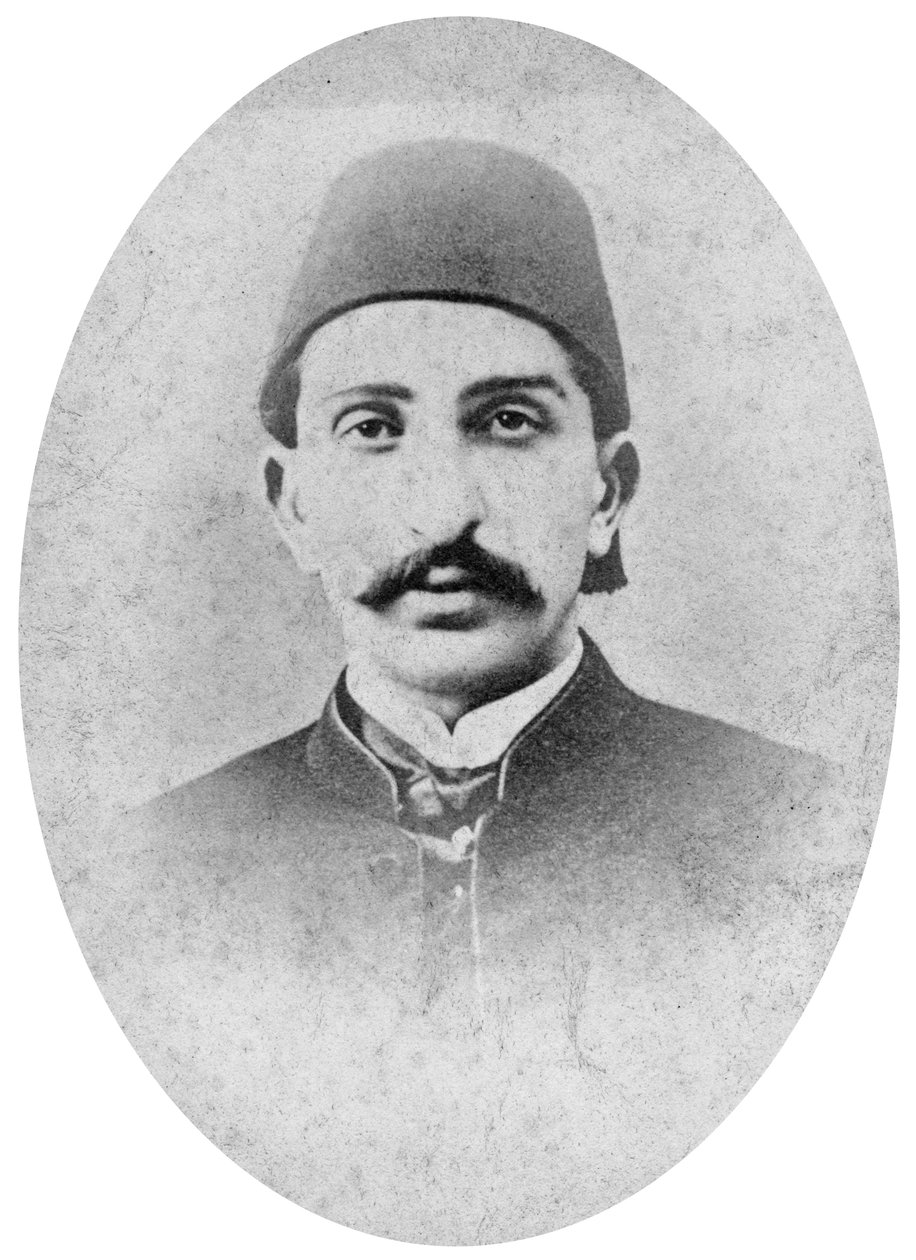 Turkin sulttaani, c1880. tekijältä London Stereoscopic and Photographic Co