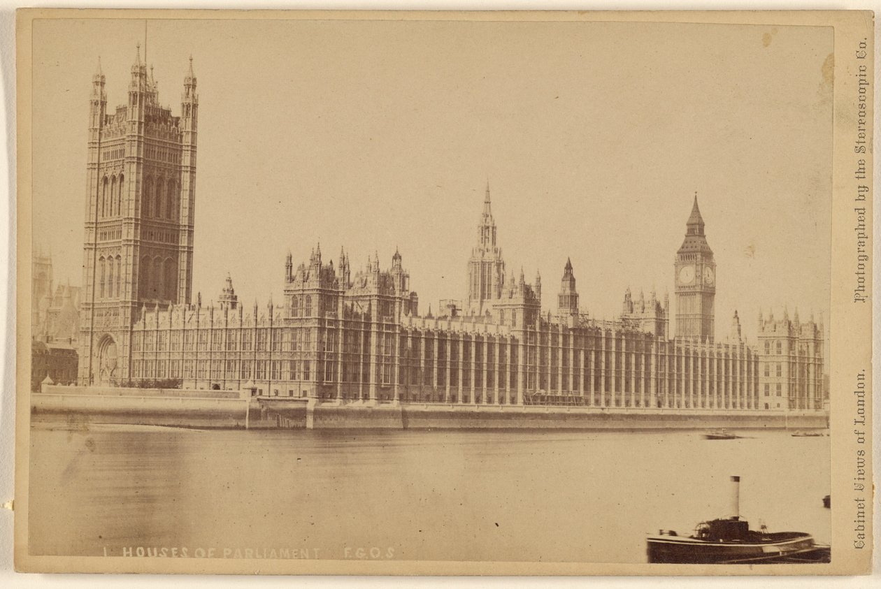 Parlamenttitalo. tekijältä London Stereoscopic and Photographic Company