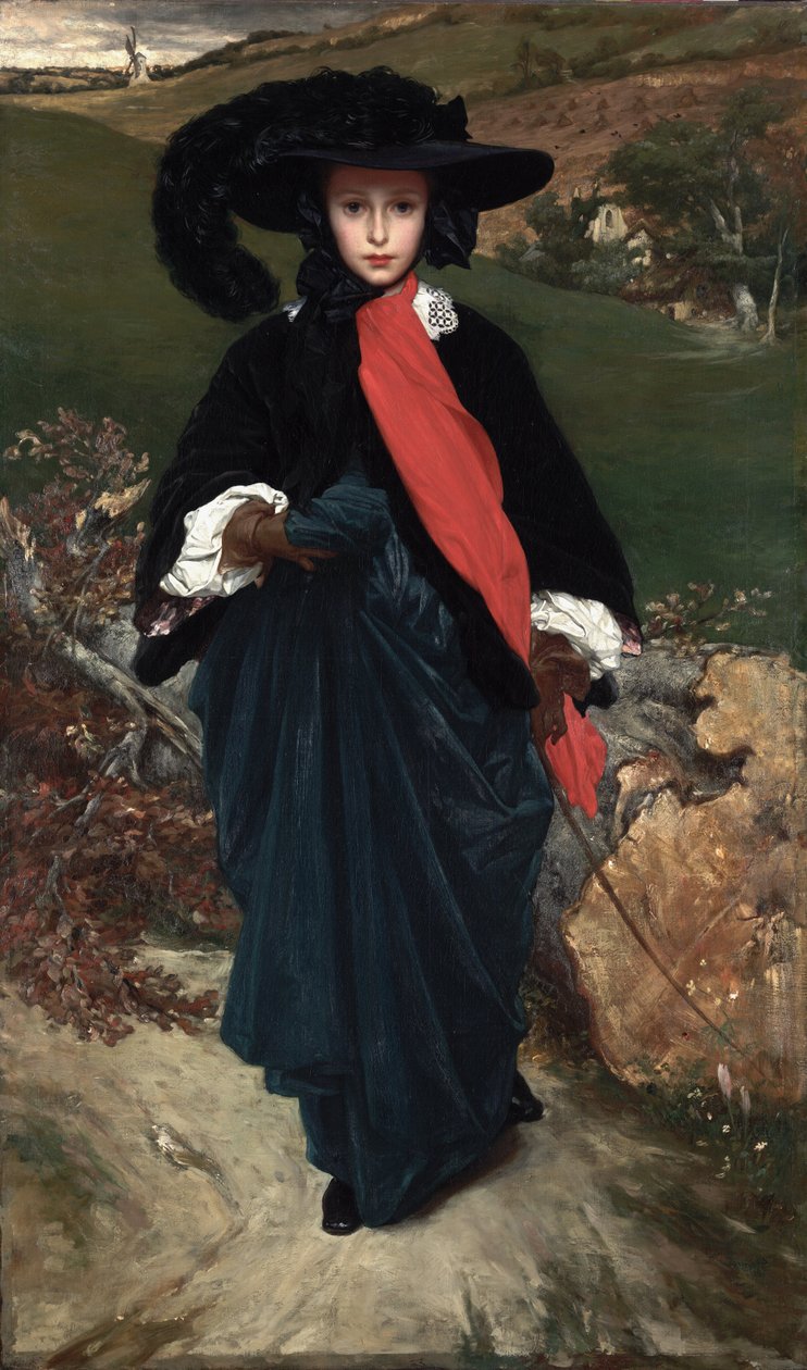 May Sartorisin muotokuva tekijältä Frederic Leighton