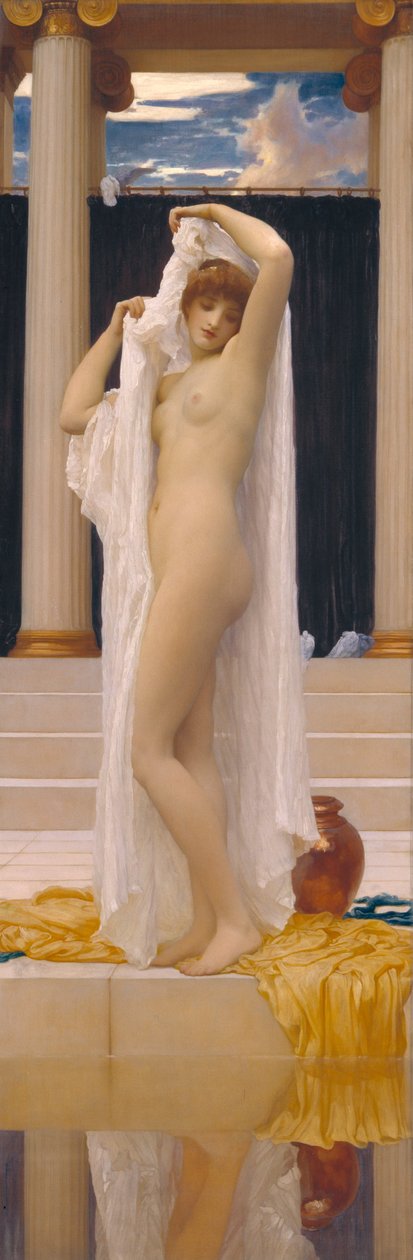 Psyken kylpyamme tekijältä Frederic Leighton