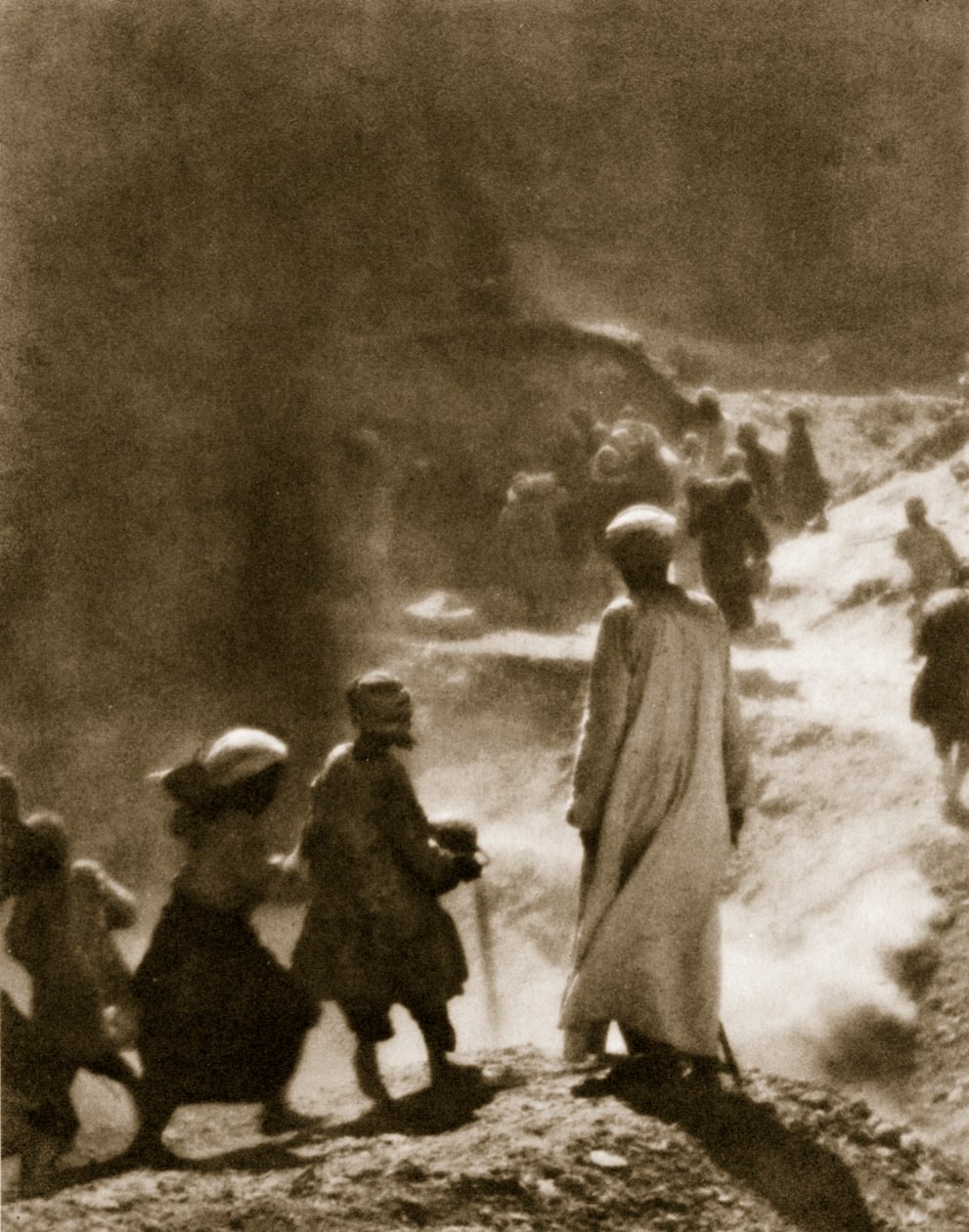 Tutankhamonin haudalla, 1916 (syväpaino) tekijältä Lord George Carnarvon