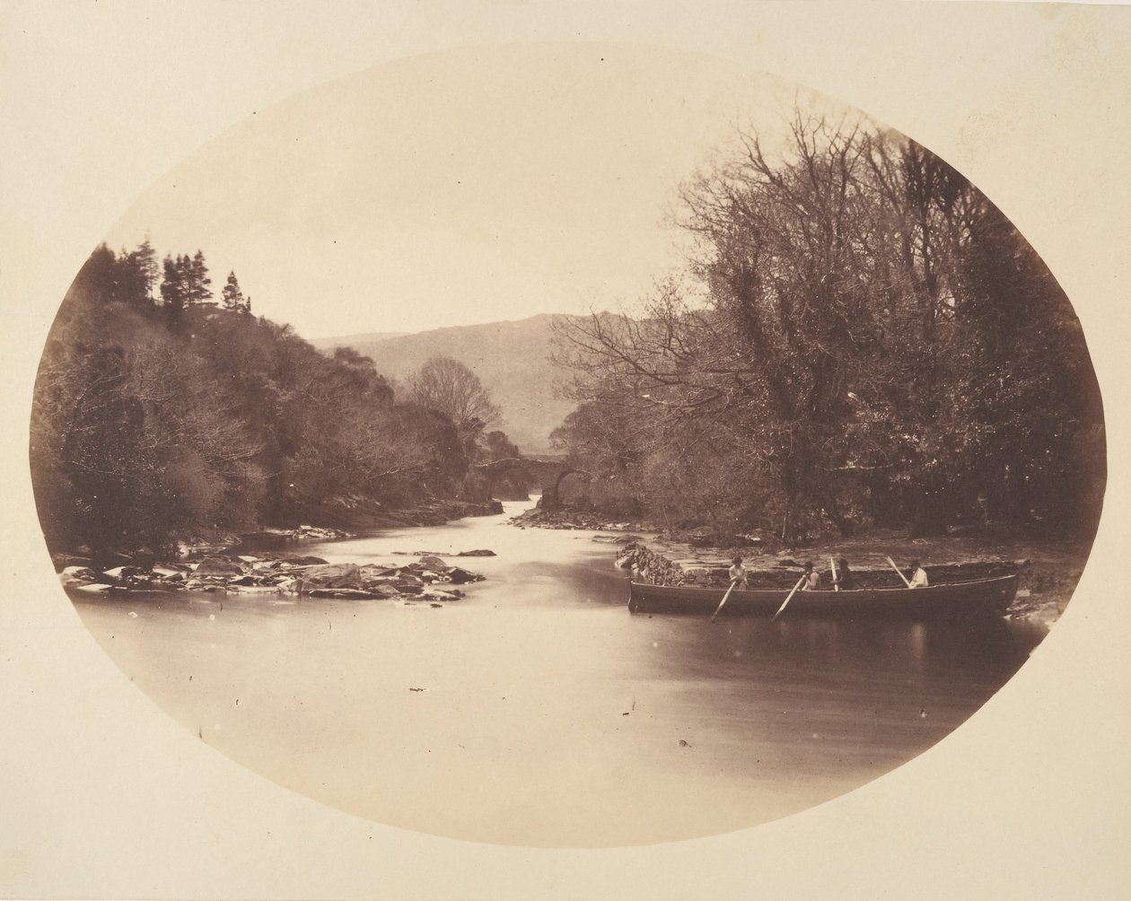 The Meeting of the Waters, Killarney, 1854. tekijältä Lord Otho Fitzgerald