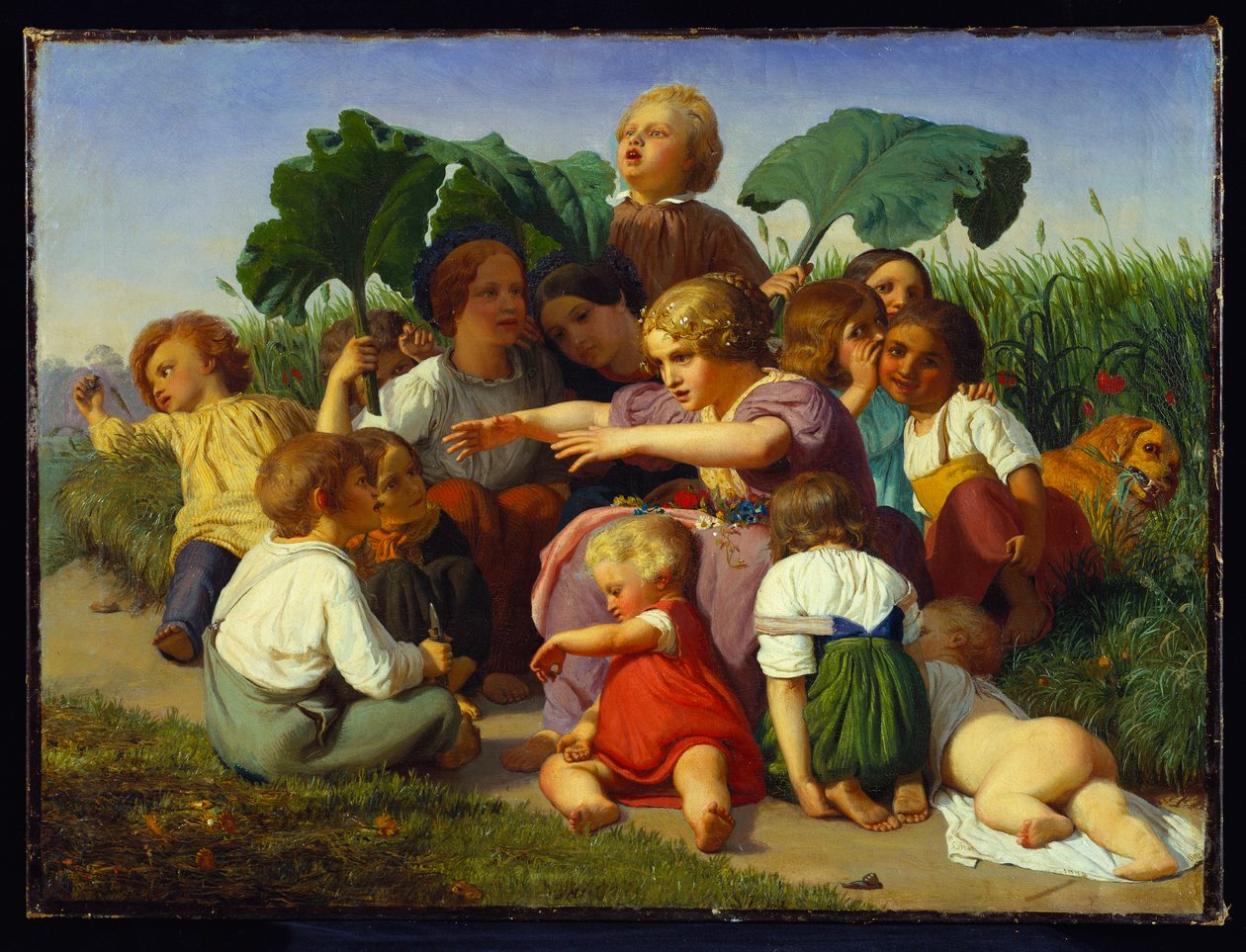 Tarinankertoja, 1843 tekijältä Lorens Frolich