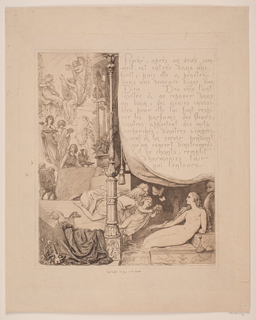 Kuva nro 5 asti "Cupid and Psyche" tekijältä Lorenz Frølich
