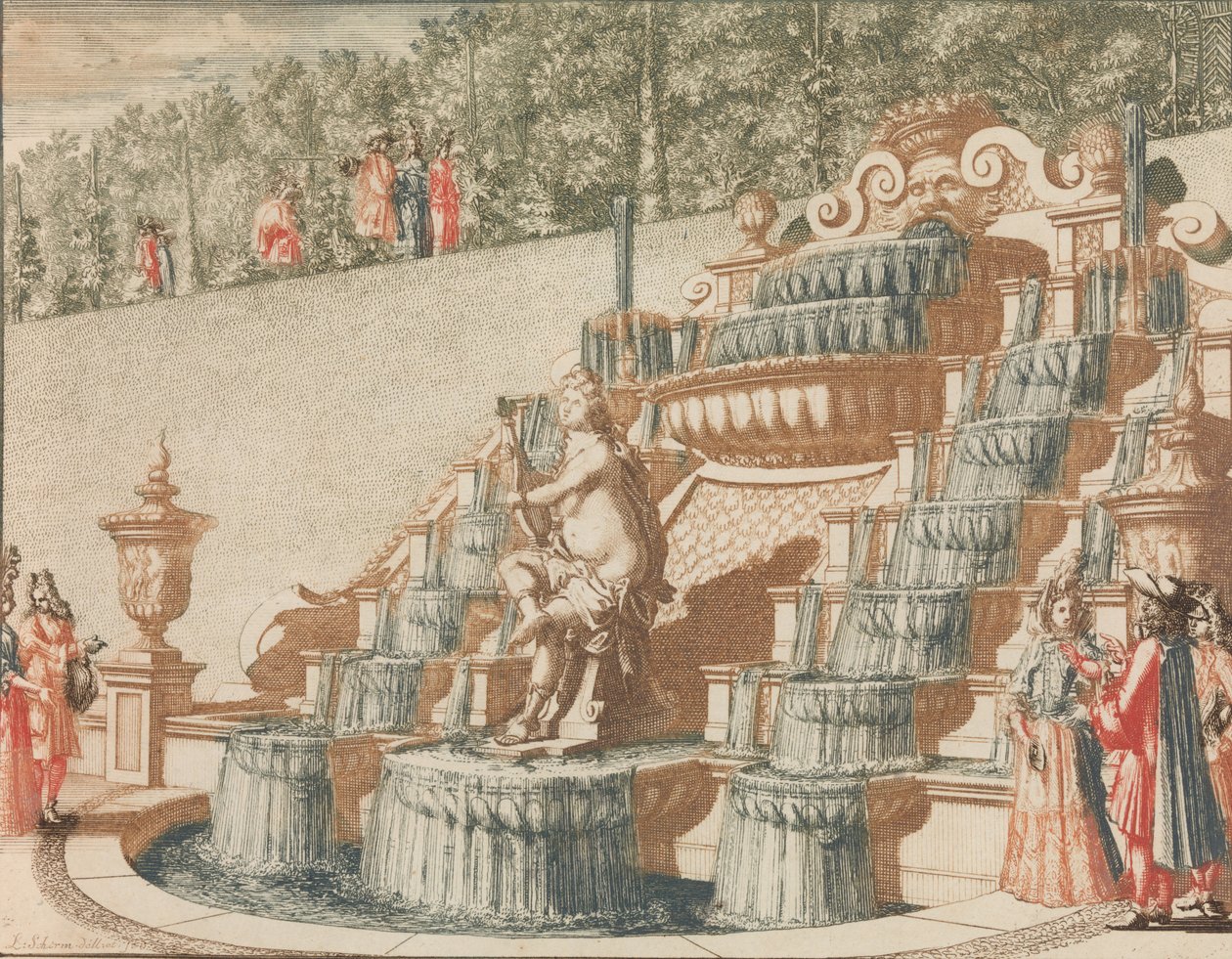The Cascade of Galathea, Groote Tuin