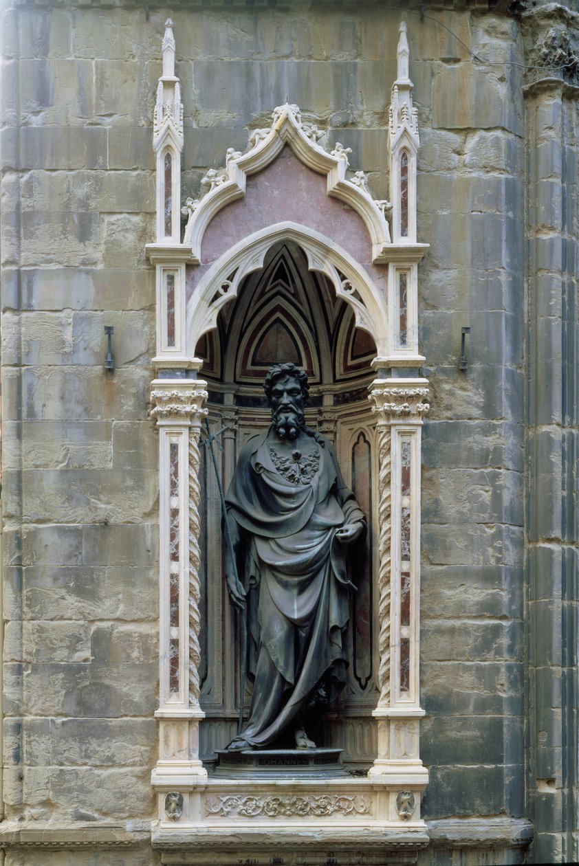 Pyhä Johannes Kastaja, 1416 (pronssi) tekijältä Lorenzo Ghiberti