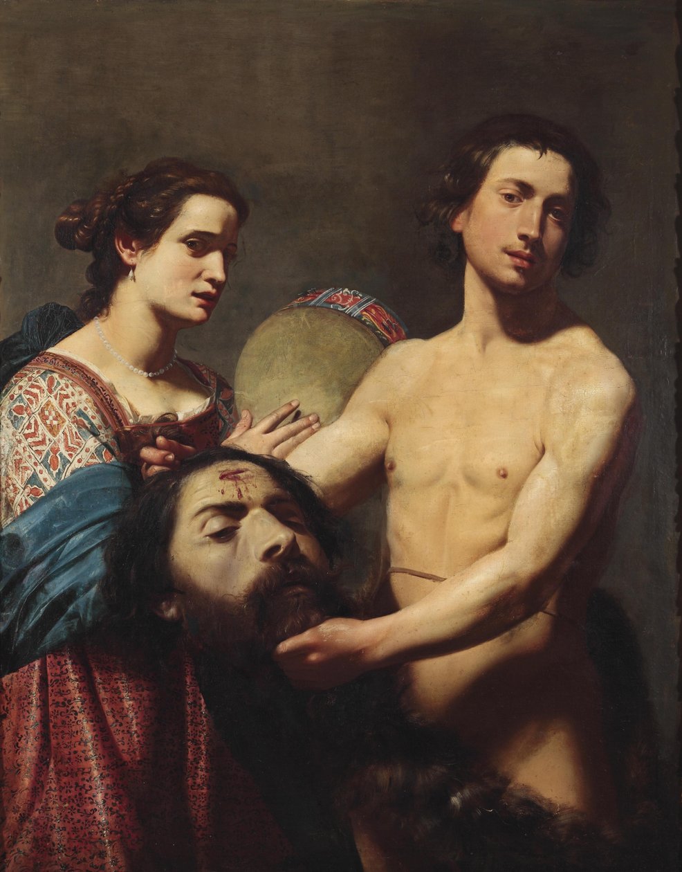 Davide con la testa di golia tekijältä Lorenzo Lippi