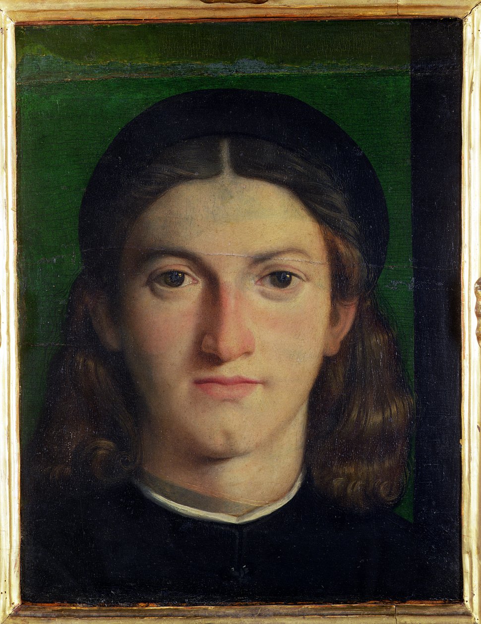 Nuoren miehen muotokuva, n. 1505 tekijältä Lorenzo Lotto