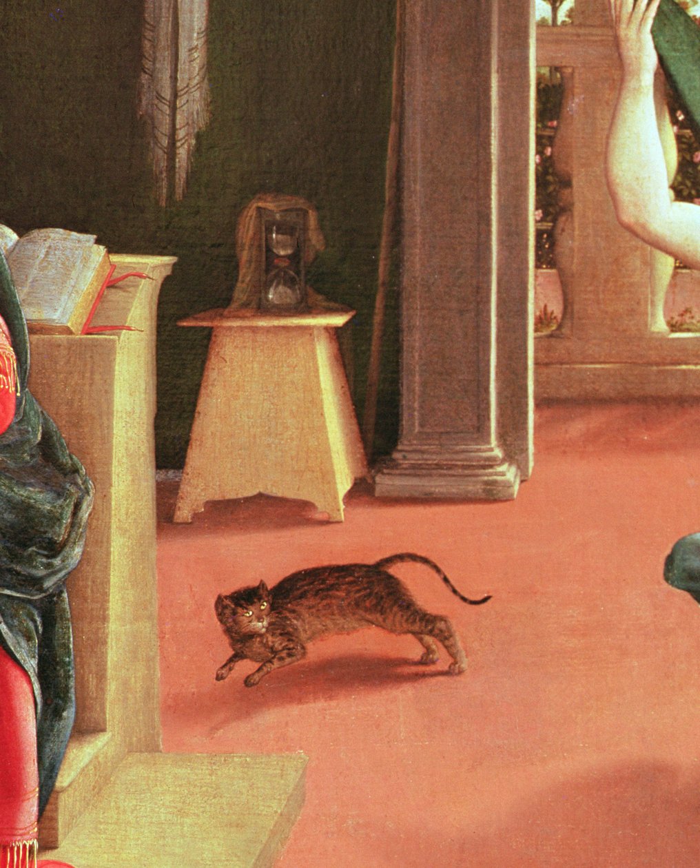 The Annunciation, n. 1534-35 (yksityiskohta 215996) tekijältä Lorenzo Lotto
