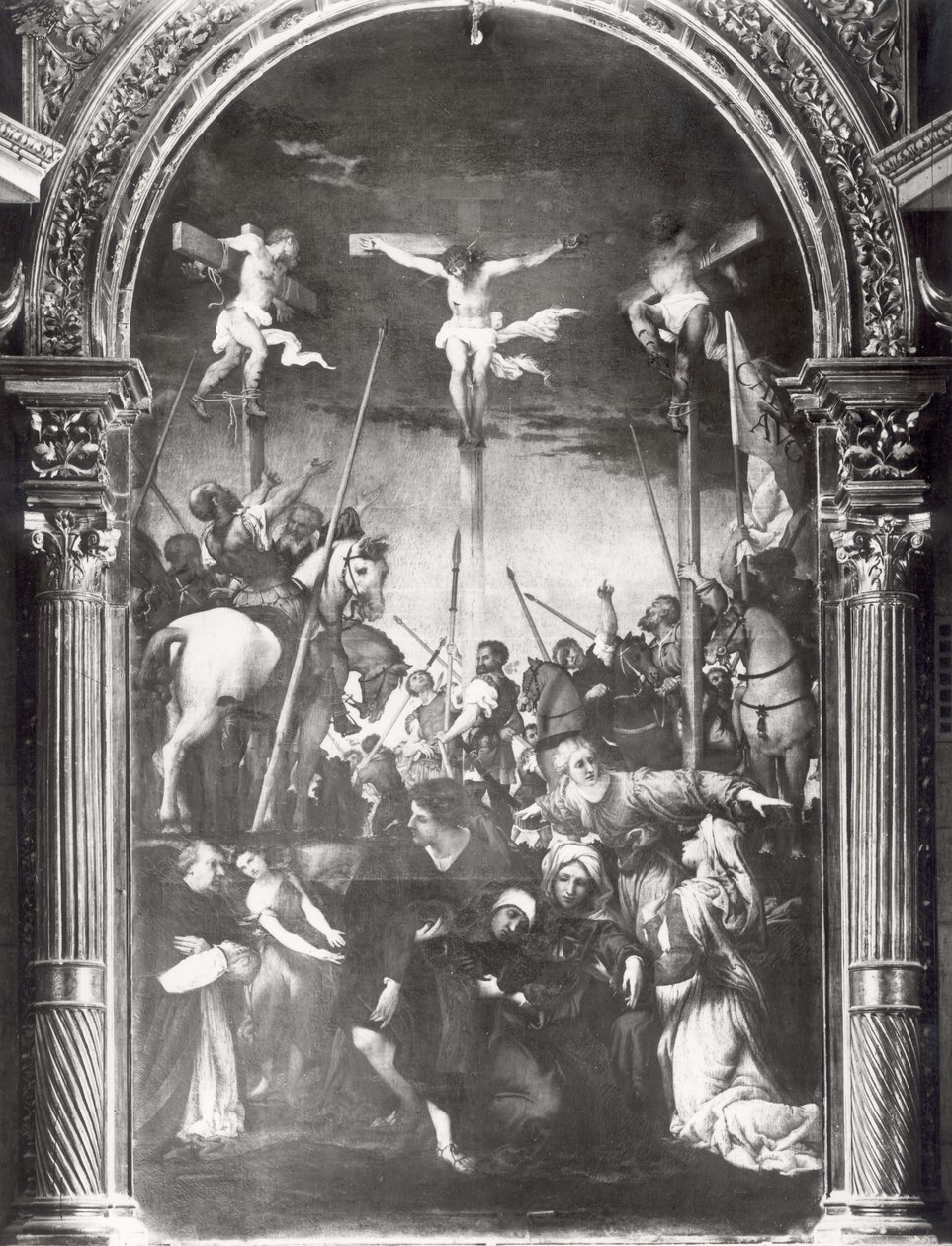 Ristiinnaulitseminen tekijältä Lorenzo Lotto