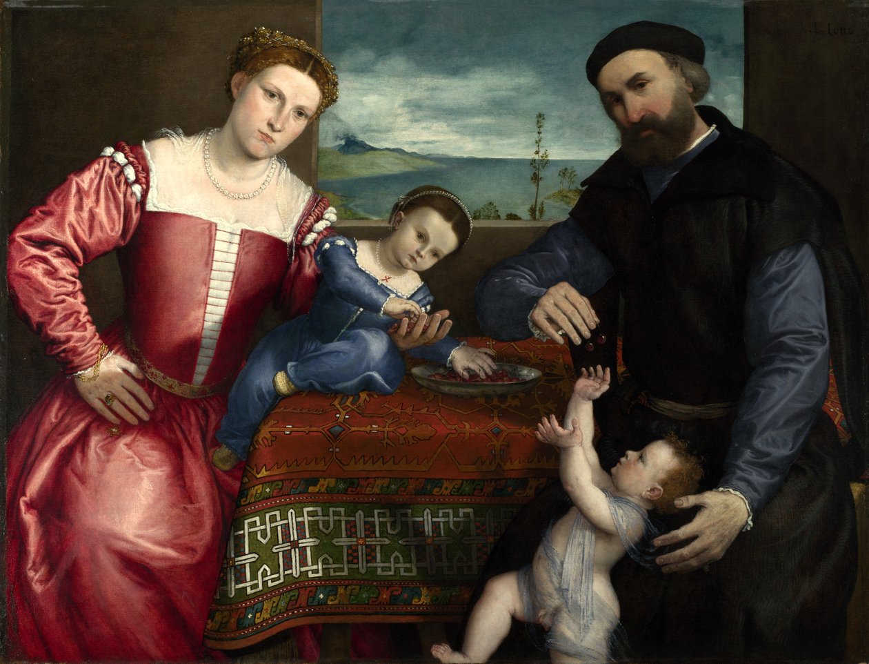 Volta perhe tekijältä Lorenzo Lotto