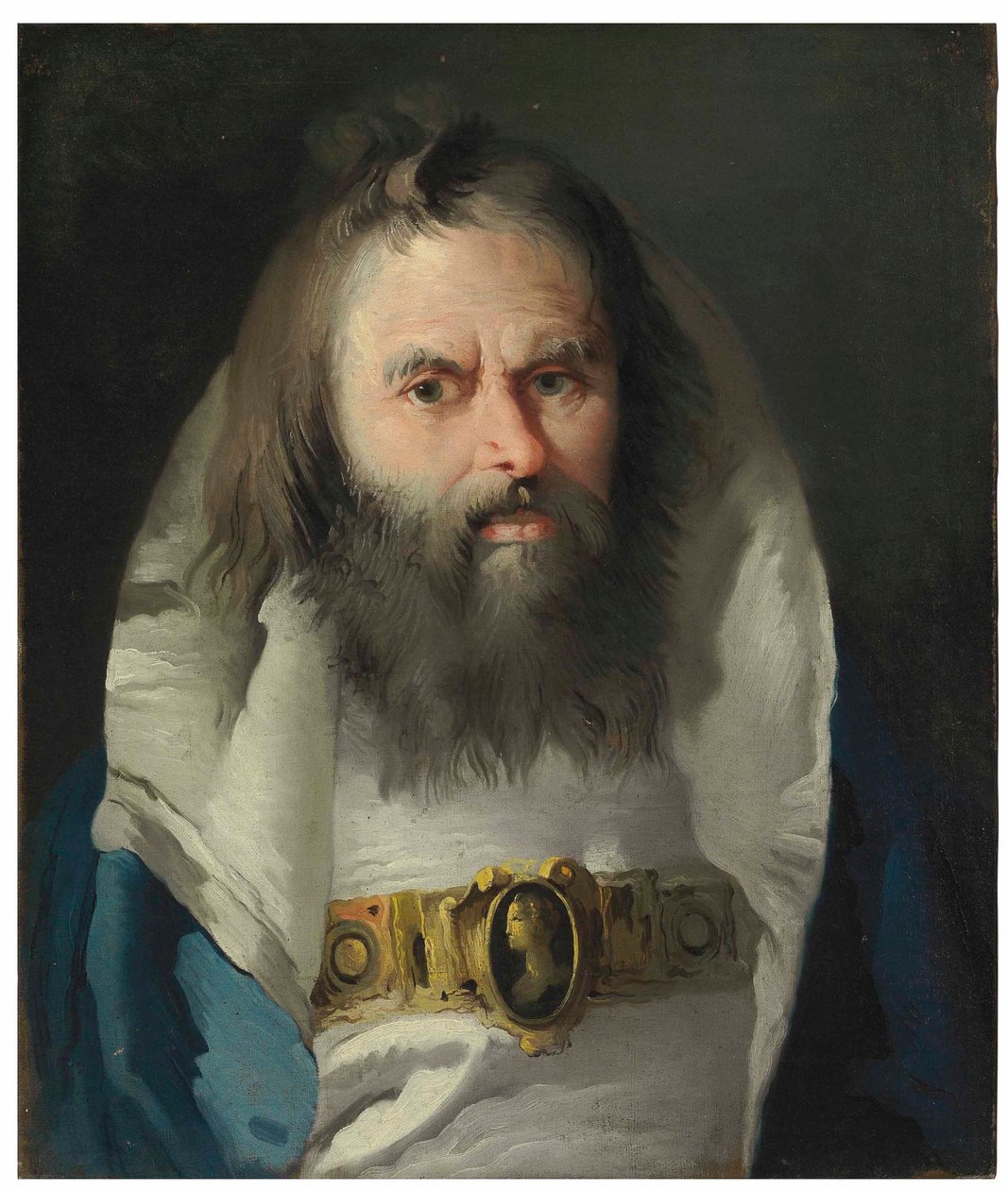 Miehen muotokuva tekijältä Lorenzo Baldissera Tiepolo