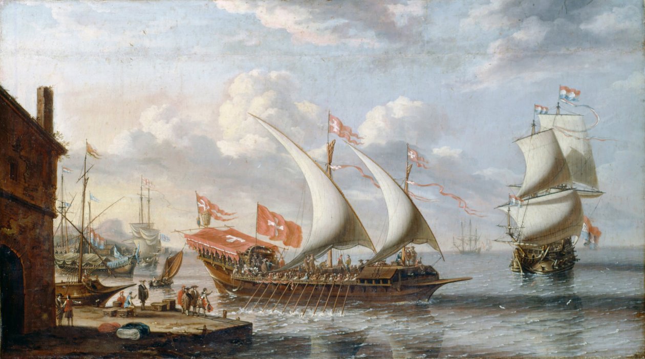 Maltan keittiö, n. 1680 tekijältä Lorenzo Castro