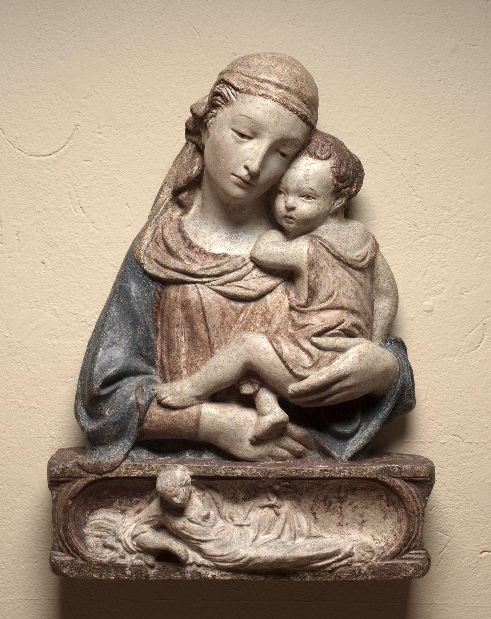 Madonna ja lapsi, n. 1450. tekijältä Lorenzo Ghiberti