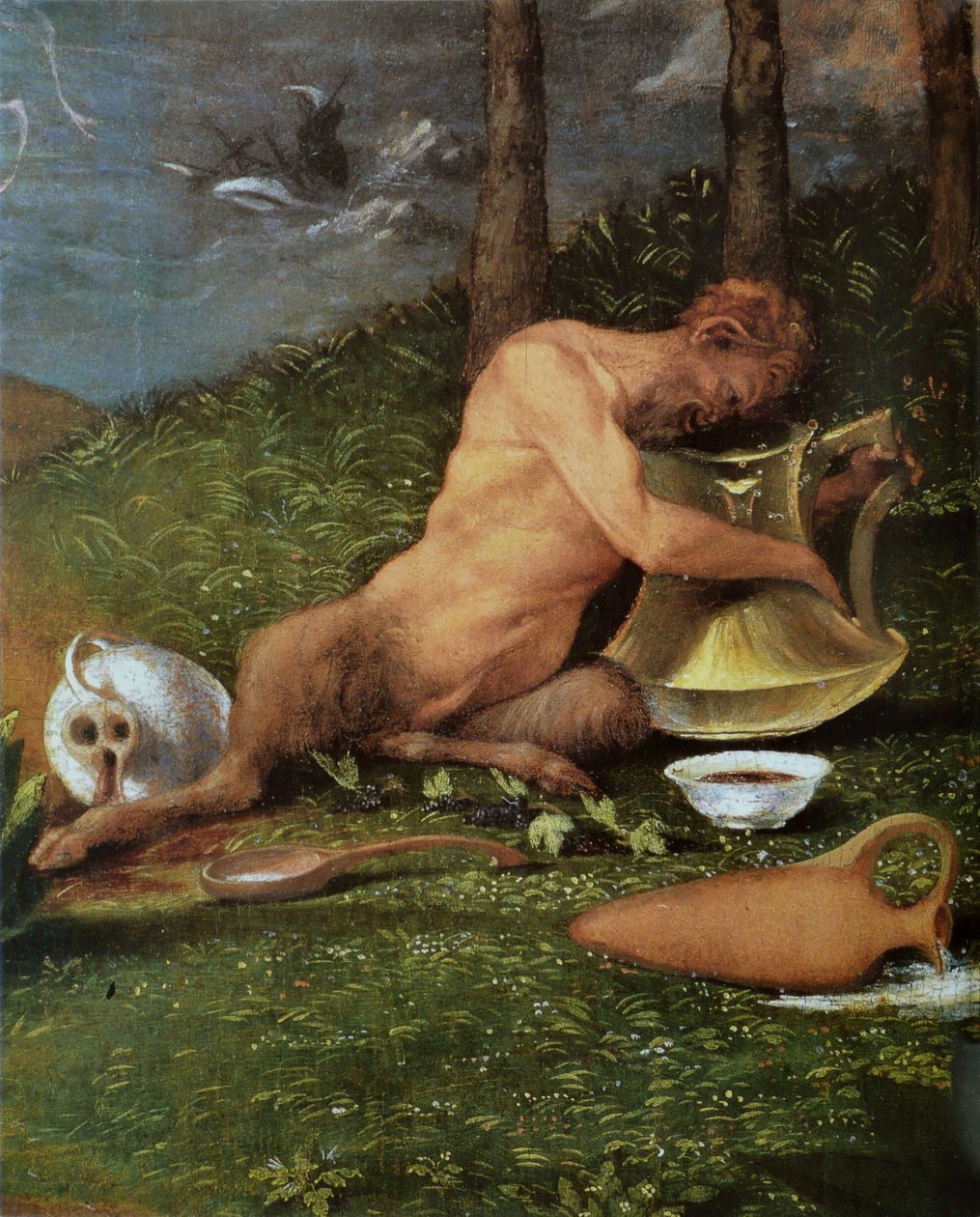 Allegoria hyveestä ja paheesta tekijältä Lorenzo Lotto