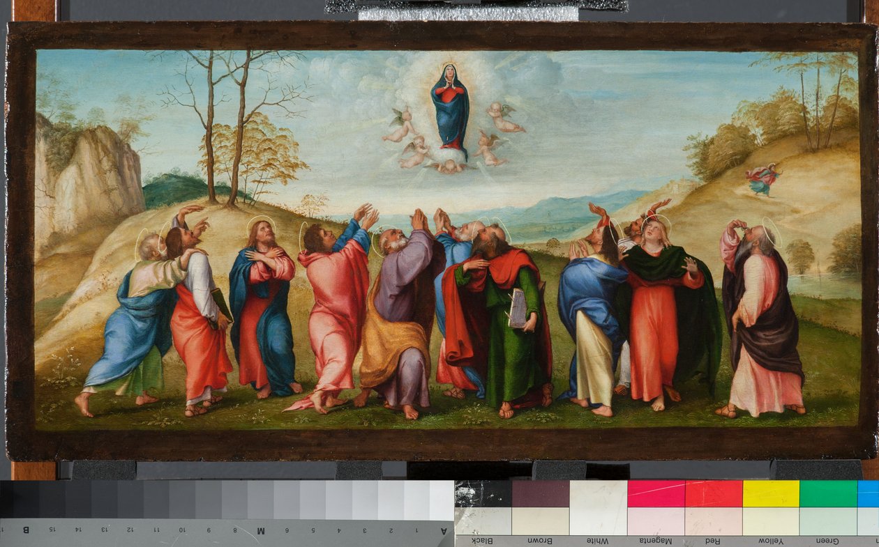 Neitsyt taivaaseenastuminen tekijältä Lorenzo Lotto