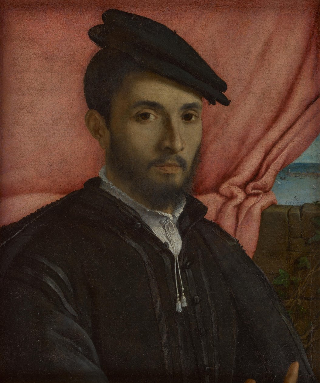 Nuoren miehen muotokuva tekijältä Lorenzo Lotto