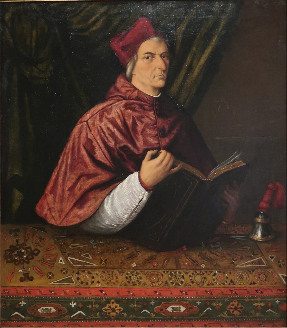 Kardinaali Domenico Grimani tekijältä Lorenzo Lotto