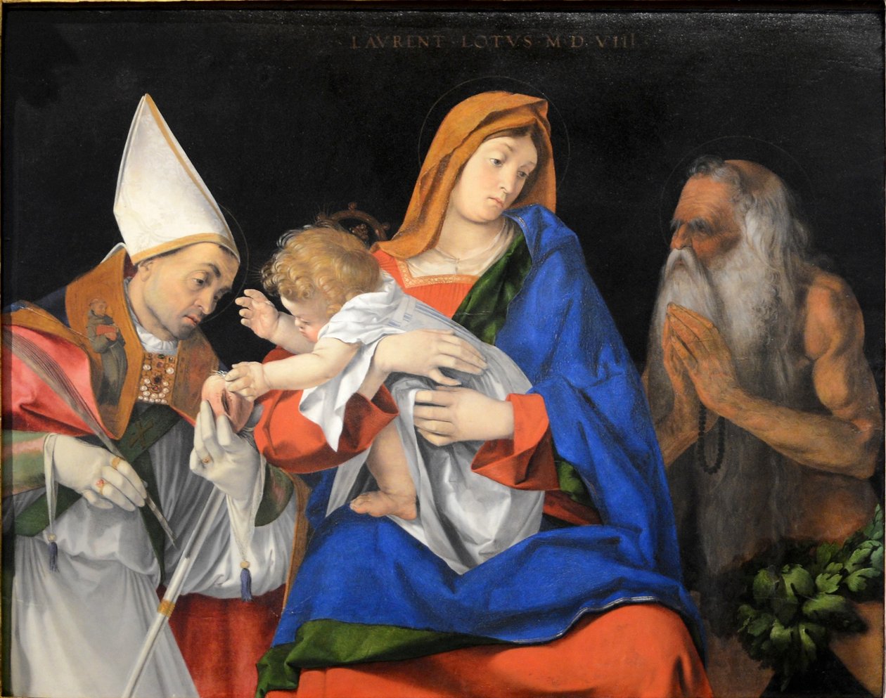 Madonna ja lapsi (Lorenzo Lotto) syyskuu 2015-1a tekijältä Lorenzo Lotto