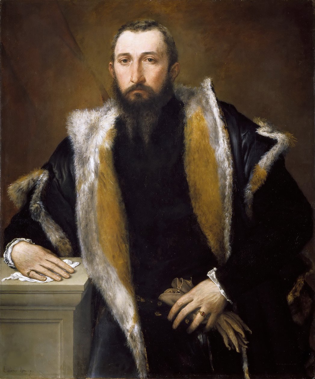 Muotokuva Febo da Bresciasta, 1543-1544. tekijältä Lorenzo Lotto