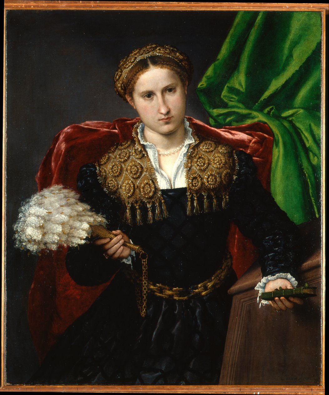 Laura da Polan muotokuva tekijältä Lorenzo Lotto