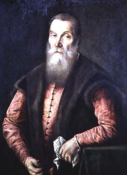 Parrakkaan miehen muotokuva (öljy kankaalle) tekijältä Lorenzo Lotto