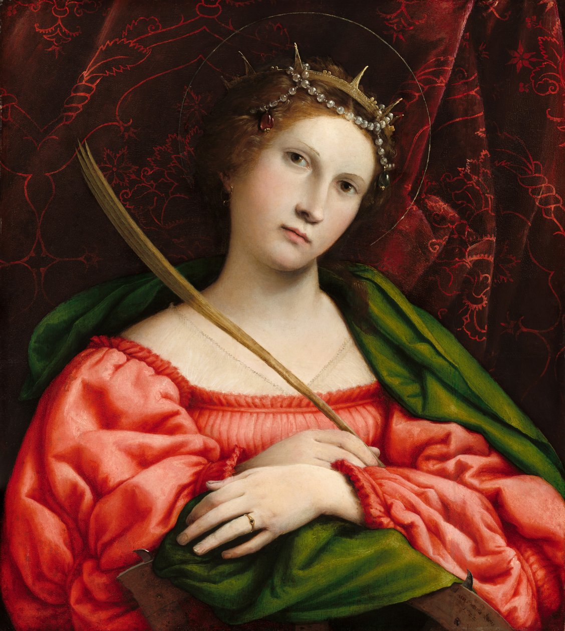 Pyhä Katariina tekijältä Lorenzo Lotto