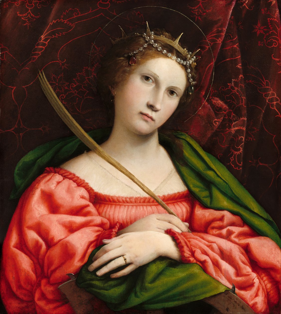 Pyhä Katariina tekijältä Lorenzo Lotto