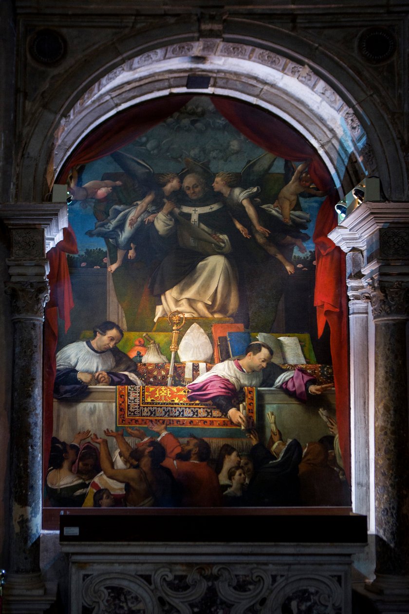 St. Antoninon lahjoitus tekijältä Lorenzo Lotto