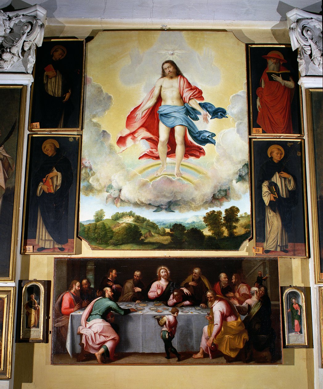 Pyhä kolminaisuus tekijältä Lorenzo Lotto