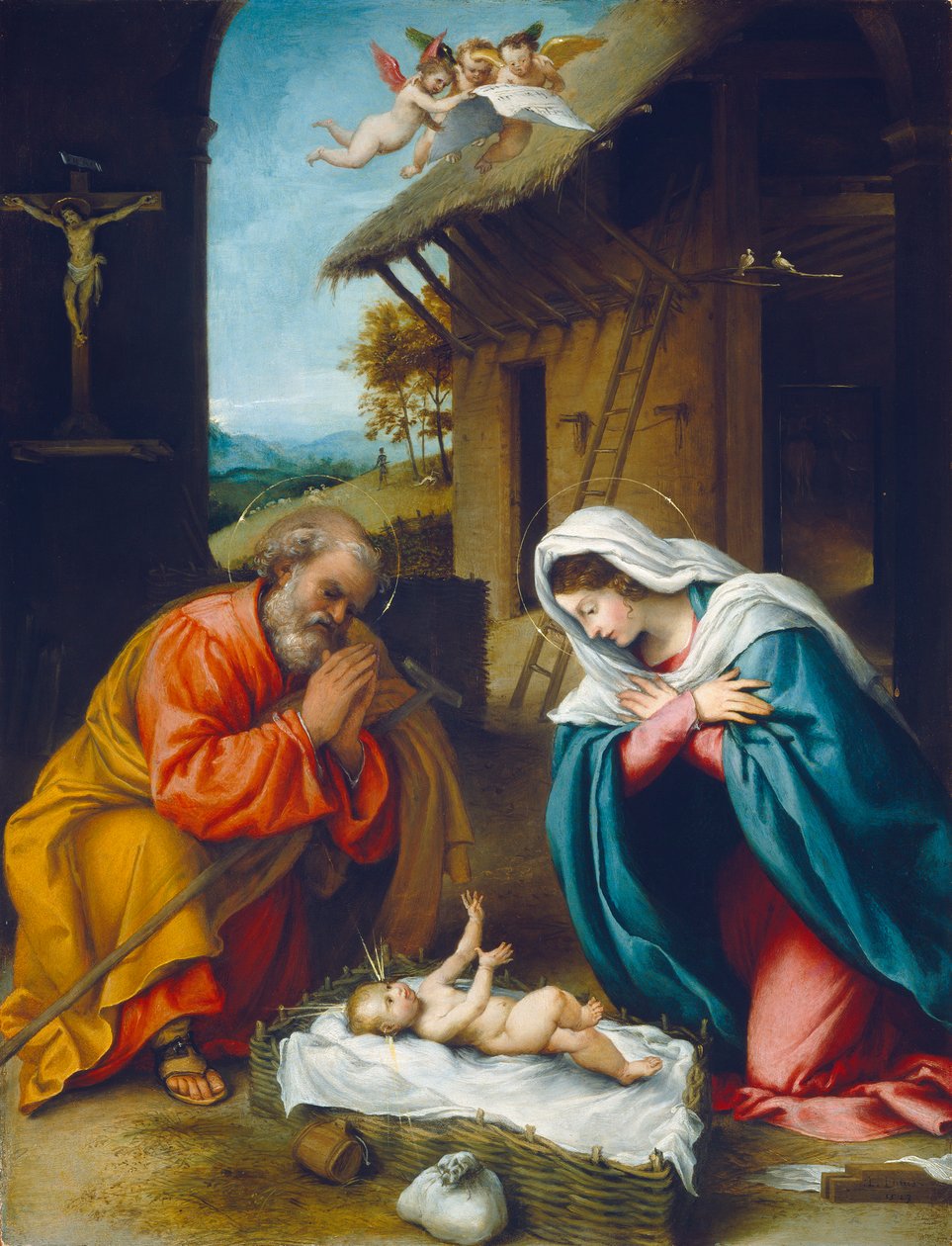 Syntymä tekijältä Lorenzo Lotto
