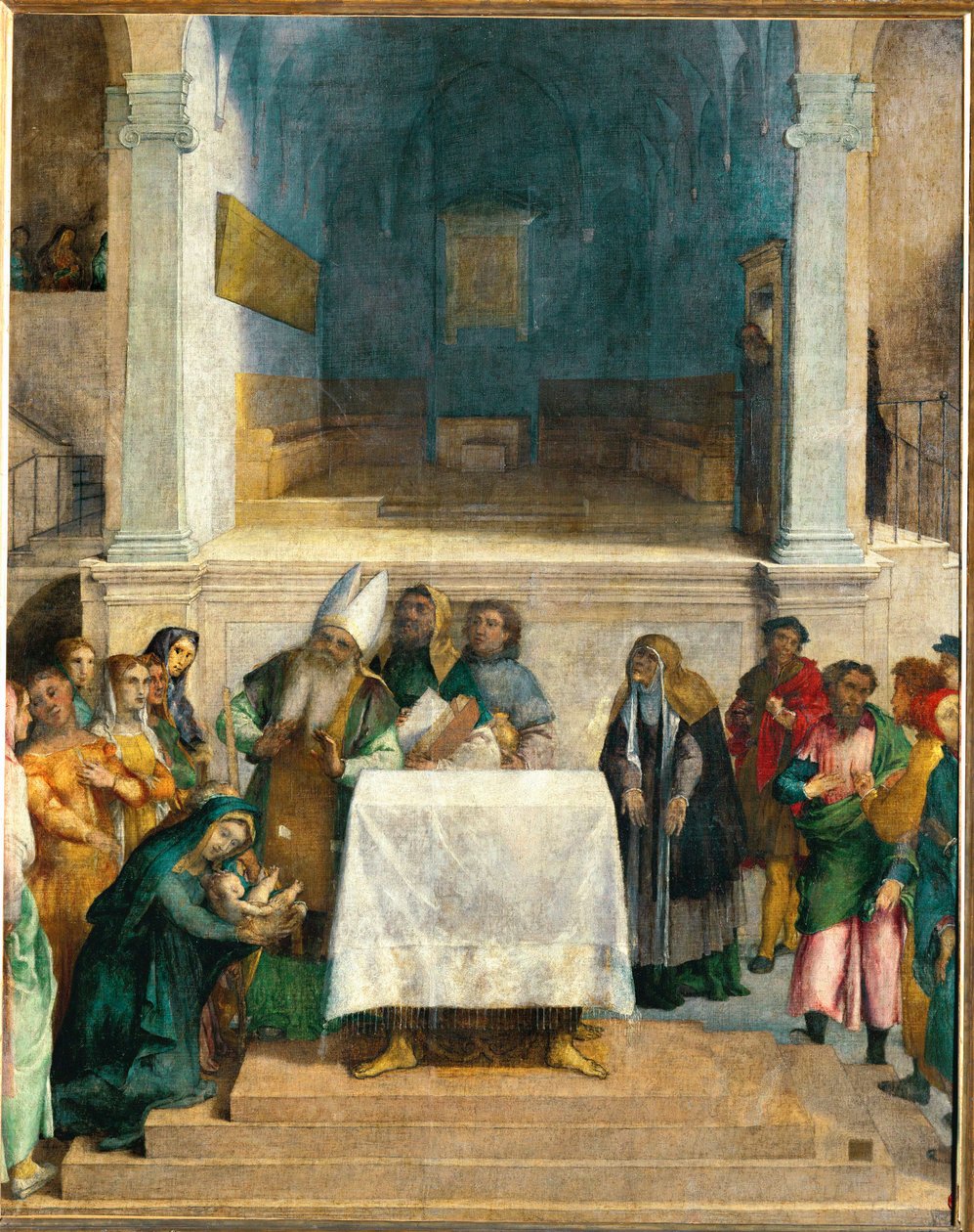 Esitys temppelissä tekijältä Lorenzo Lotto