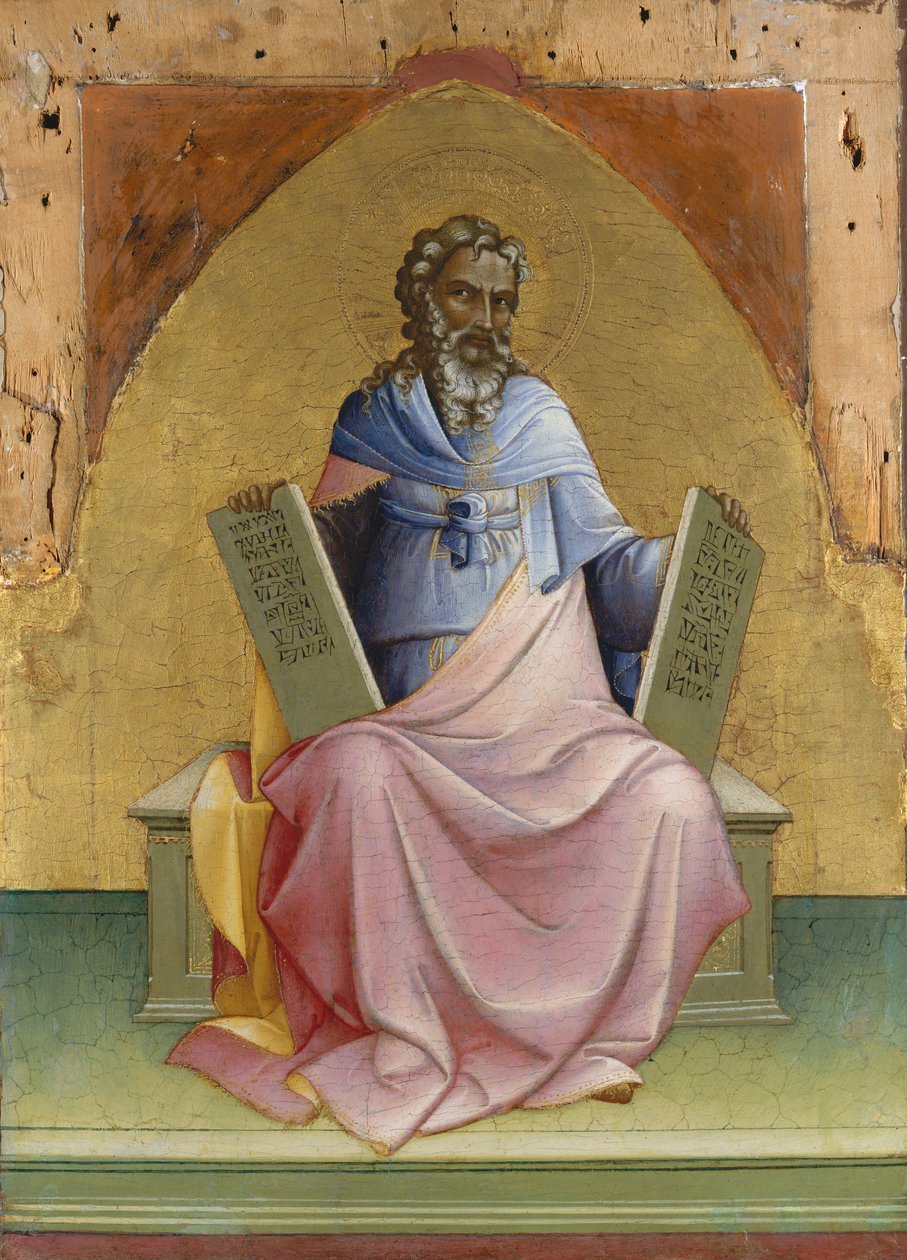 Mooses, n. 1408-10. tekijältä Lorenzo Monaco