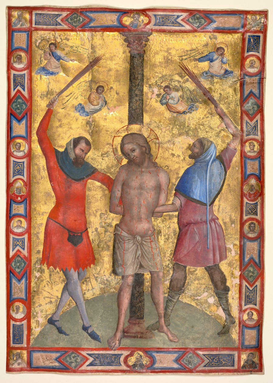 Miniatyyri Mariegolasta: Liputus, n. 1350-1375. tekijältä Lorenzo Veneziano
