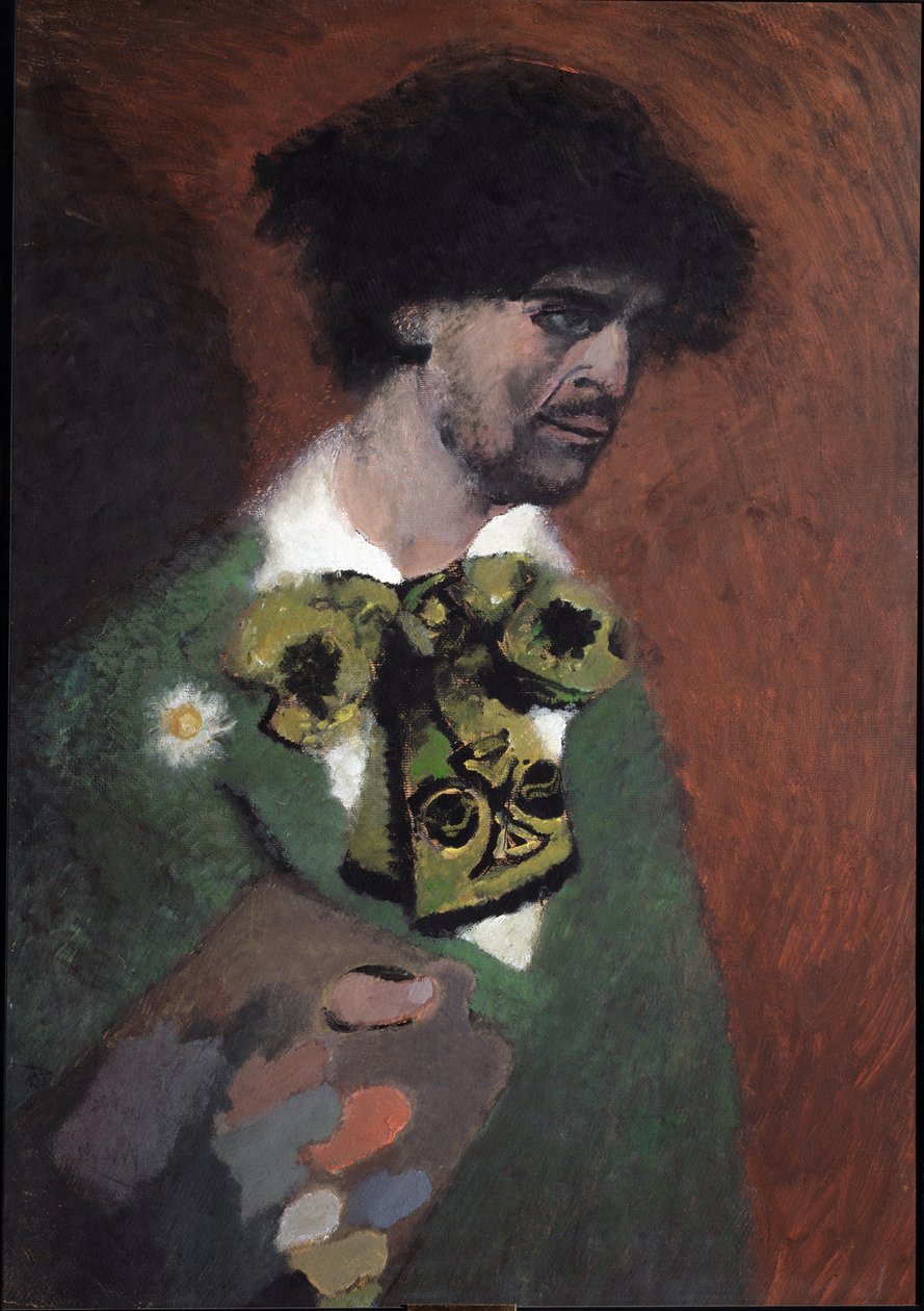 Lorenzo Vianin (1882-1936) omakuvamaalaus (omakuva) tekijältä Lorenzo Viani