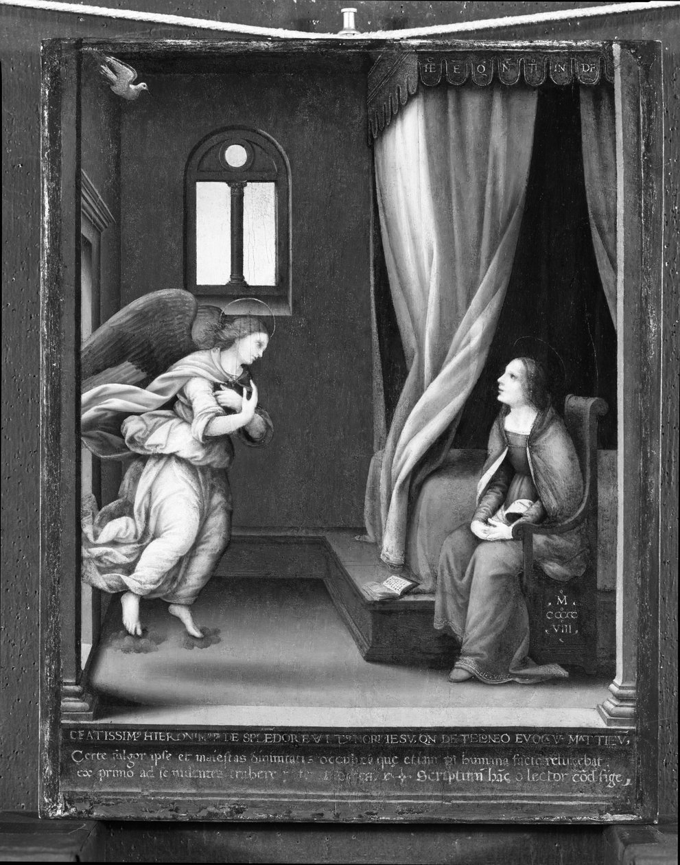 Ilmoitus, n. 1508 tekijältä Lorenzo di Credi