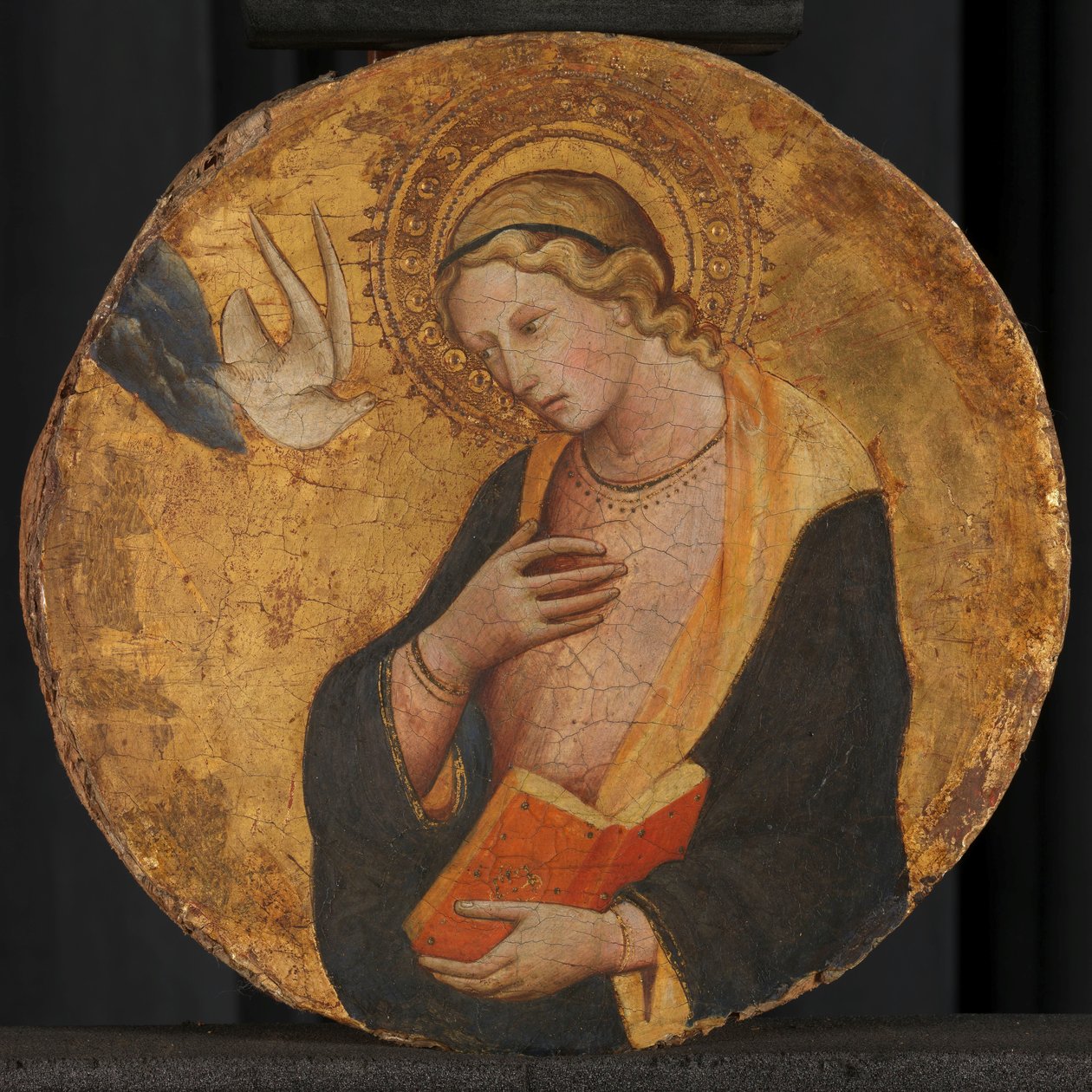 Neitsyt ilmoitettu Neitsyt ilmoitettu Maria van de verkkodiging tekijältä Lorenzo di Niccolò (attributed to)