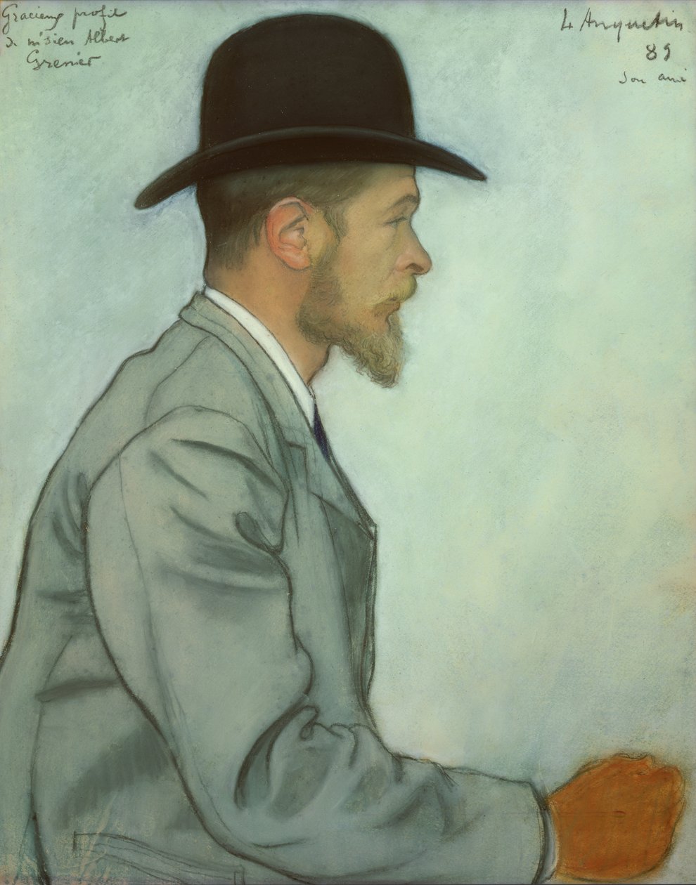 Albert Anquetin, 1885 (pastelli) tekijältä Louis Anquetin