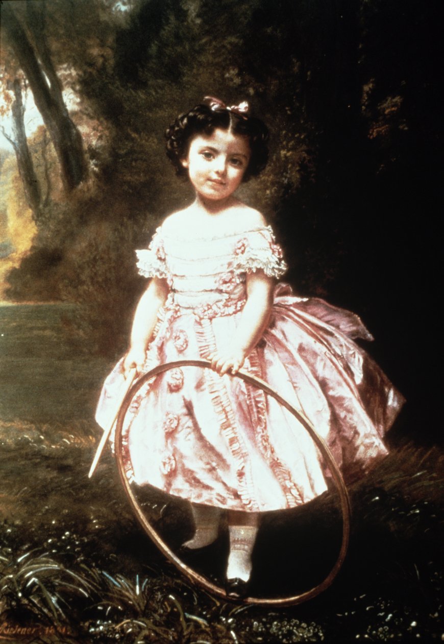 Neiti Ehrler, 1861 tekijältä Louis Antoine Leon Riesener