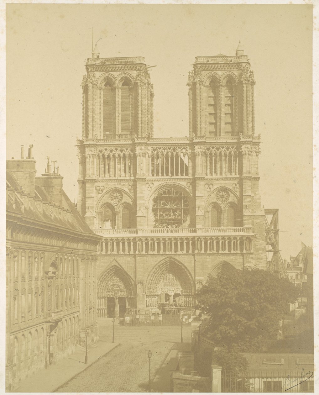 Notre Dame, Pariisi tekijältä Louis Auguste Bisson