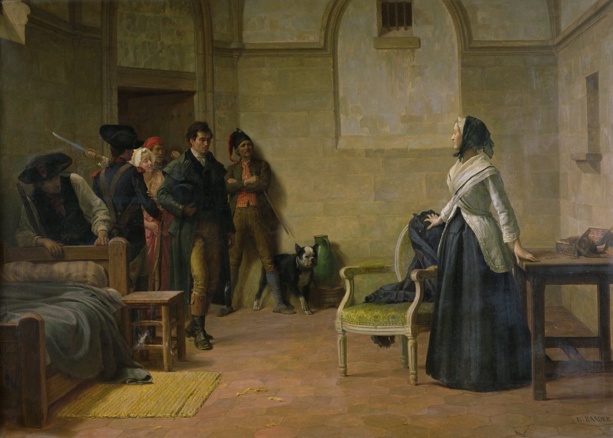 Marie-Antoinetten viimeinen aamu (1755-93) tekijältä Louis Baader