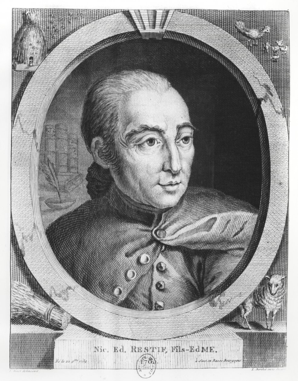 Nicolas, Rétif de la Bretonne tekijältä Louis Berthet