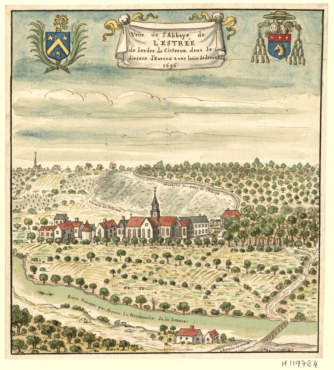 Dessin -ominaisuus Louis Boudan tekijältä Louis Boudan
