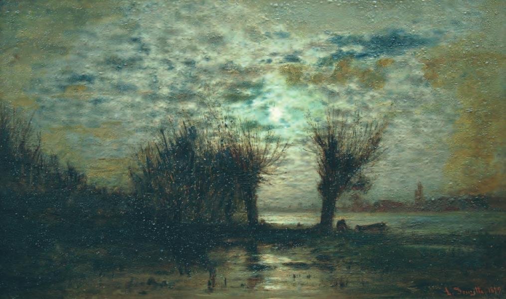 Markische Winterlandschaft tekijältä Louis Douzette