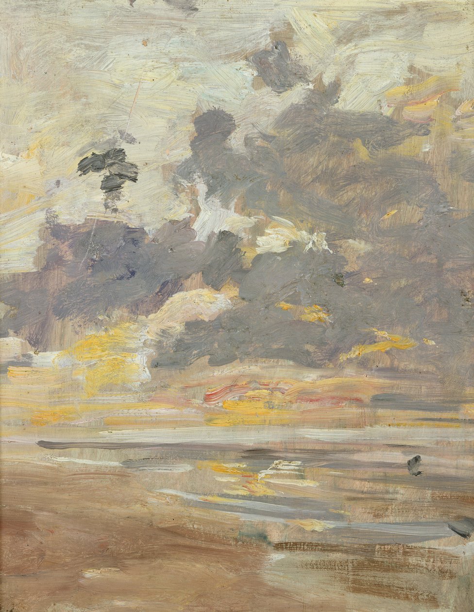 Suuri taivas, n. 1888-1895 tekijältä Eugene Louis Boudin