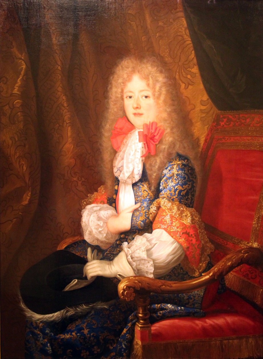 Elisabeth Charlotte Pfalzista, Orléansin herttuatar, metsästyspuvussa tekijältä Louis Ferdinand Elle the Younger